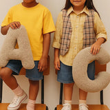 Maxbell Letter Pillow Comfortable Alphabet Pillows for Couch Living Room Home Office B