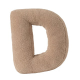 Maxbell Letter Pillow Comfortable Alphabet Pillows for Couch Living Room Home Office D