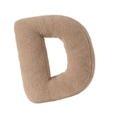 Maxbell Letter Pillow Comfortable Alphabet Pillows for Couch Living Room Home Office D