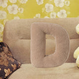 Maxbell Letter Pillow Comfortable Alphabet Pillows for Couch Living Room Home Office D