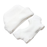 Maxbell 2x 17/15cm Dolls Clothes Clothing Hat and Top for Plush Figure 5.91/6.69inch white