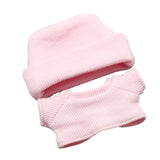 Maxbell 2x 17/15cm Dolls Clothes Clothing Hat and Top for Plush Figure 5.91/6.69inch pink