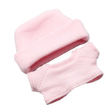 Maxbell 2x 17/15cm Dolls Clothes Clothing Hat and Top for Plush Figure 5.91/6.69inch pink