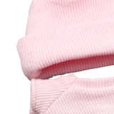 Maxbell 2x 17/15cm Dolls Clothes Clothing Hat and Top for Plush Figure 5.91/6.69inch pink