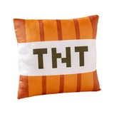 Maxbell Game Cushion Soft Realistic Plush Game Pillow for Holiday Gifts Dorm Bedroom Orange