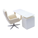 Maxbell 1:12 Scale Miniature Office Furniture Set for Miniature Landscape Simulation