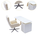 Maxbell 1:12 Scale Miniature Office Furniture Set for Miniature Landscape Simulation
