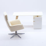 Maxbell 1:12 Scale Miniature Office Furniture Set for Miniature Landscape Simulation