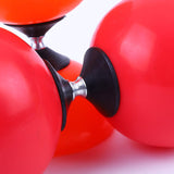 Maxbell Chinese Yoyo Diabolo Set Portable Juggling Toy for Adults Children Beginners Red L