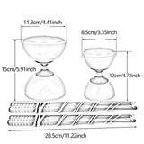 Maxbell Chinese Yoyo Diabolo Set Portable Juggling Toy for Adults Children Beginners Green L