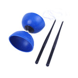 Maxbell Chinese Yoyo Diabolo Set Portable Juggling Toy for Adults Children Beginners Blue S