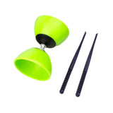Maxbell Chinese Yoyo Diabolo Set Portable Juggling Toy for Adults Children Beginners Green S