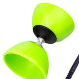 Maxbell Chinese Yoyo Diabolo Set Portable Juggling Toy for Adults Children Beginners Green S