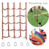 Maxbell Kids Climbing Net Equipment Novelty Practical with Hooks Hanging Step Ladder