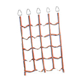 Maxbell Kids Climbing Net Equipment Novelty Practical with Hooks Hanging Step Ladder