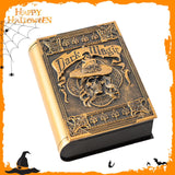 Maxbell Halloween Decoration Spell Book with Sound Lights Gift Table Decorative Book