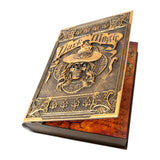 Maxbell Halloween Decoration Spell Book with Sound Lights Gift Table Decorative Book