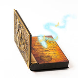 Maxbell Halloween Decoration Spell Book with Sound Lights Gift Table Decorative Book