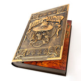 Maxbell Halloween Decoration Spell Book with Sound Lights Gift Table Decorative Book