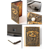 Maxbell Halloween Decoration Spell Book with Sound Lights Gift Table Decorative Book