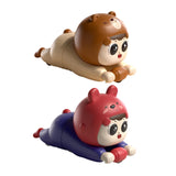 Maxbell Crawling Baby Toy for Girls Boys Pretend Play Interactive Moving Sensory Toy red blue