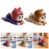 Maxbell Crawling Baby Toy for Girls Boys Pretend Play Interactive Moving Sensory Toy red blue