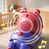 Maxbell Crawling Baby Toy for Girls Boys Pretend Play Interactive Moving Sensory Toy red blue