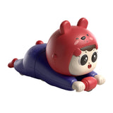 Maxbell Crawling Baby Toy for Girls Boys Pretend Play Interactive Moving Sensory Toy red blue