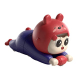 Maxbell Crawling Baby Toy for Girls Boys Pretend Play Interactive Moving Sensory Toy red blue