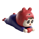 Maxbell Crawling Baby Toy for Girls Boys Pretend Play Interactive Moving Sensory Toy red blue