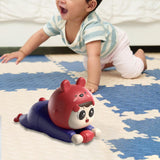 Maxbell Crawling Baby Toy for Girls Boys Pretend Play Interactive Moving Sensory Toy red blue