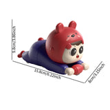 Maxbell Crawling Baby Toy for Girls Boys Pretend Play Interactive Moving Sensory Toy red blue