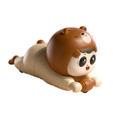 Maxbell Crawling Baby Toy for Girls Boys Pretend Play Interactive Moving Sensory Toy khaki brown