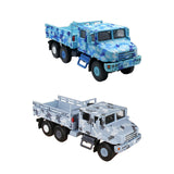 Maxbell 1:64 Scale Diecast Truck Ornament Collection Role Play Armored Truck Vehicle blue