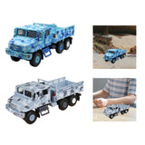 Maxbell 1:64 Scale Diecast Truck Ornament Collection Role Play Armored Truck Vehicle blue