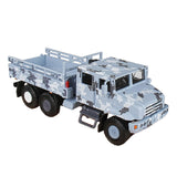 Maxbell 1:64 Scale Diecast Truck Ornament Collection Role Play Armored Truck Vehicle gray blue