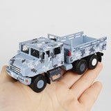 Maxbell 1:64 Scale Diecast Truck Ornament Collection Role Play Armored Truck Vehicle gray blue