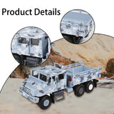 Maxbell 1:64 Scale Diecast Truck Ornament Collection Role Play Armored Truck Vehicle gray blue