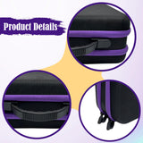 Maxbell yo Balls Storage Case Pouch Double Zippers Outdoor Equipment Storage Handbag Purple
