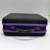 Maxbell yo Balls Storage Case Pouch Double Zippers Outdoor Equipment Storage Handbag Purple