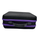 Maxbell yo Balls Storage Case Pouch Double Zippers Outdoor Equipment Storage Handbag Purple
