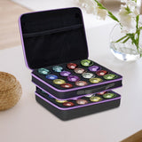 Maxbell yo Balls Storage Case Pouch Double Zippers Outdoor Equipment Storage Handbag Purple