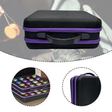 Maxbell yo Balls Storage Case Pouch Double Zippers Outdoor Equipment Storage Handbag Purple