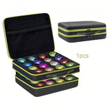 Maxbell yo Balls Storage Case Pouch Double Zippers Outdoor Equipment Storage Handbag Green