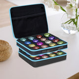 Maxbell yo Balls Storage Case Pouch Double Zippers Outdoor Equipment Storage Handbag Blue