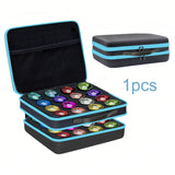 Maxbell yo Balls Storage Case Pouch Double Zippers Outdoor Equipment Storage Handbag Blue