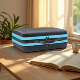 Maxbell yo Balls Storage Case Pouch Double Zippers Outdoor Equipment Storage Handbag Blue