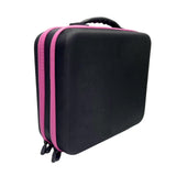 Maxbell yo Balls Storage Case Pouch Double Zippers Outdoor Equipment Storage Handbag Rose Red