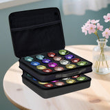 Maxbell yo Balls Storage Case Pouch Double Zippers Outdoor Equipment Storage Handbag Black