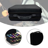 Maxbell yo Balls Storage Case Pouch Double Zippers Outdoor Equipment Storage Handbag Black